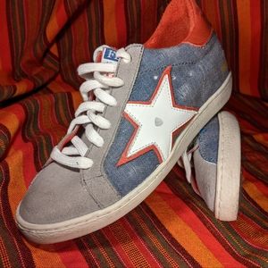 Freebird Distressed Sneakers